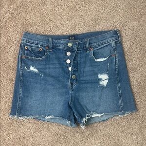 GAP Button-Fly Denim Shorts 10/30